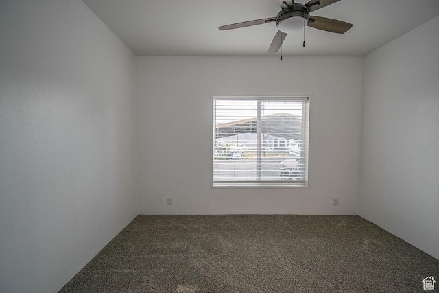 305 S Sheridan St, Stockton, UT 84071 - carpeted spare room with ceiling fan