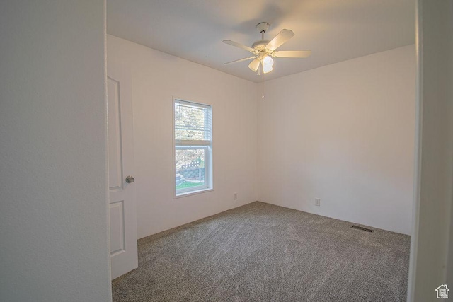 305 S Sheridan St, Stockton, UT 84071 - empty room with carpet flooring and ceiling fan