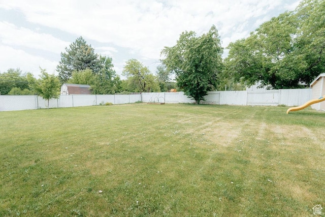 571 E Center St, Kaysville, UT 84037 - fenced backyard with a playground