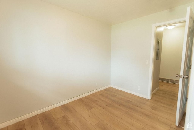 571 E Center St, Kaysville, UT 84037 - empty room featuring light wood-style flooring and electric panel