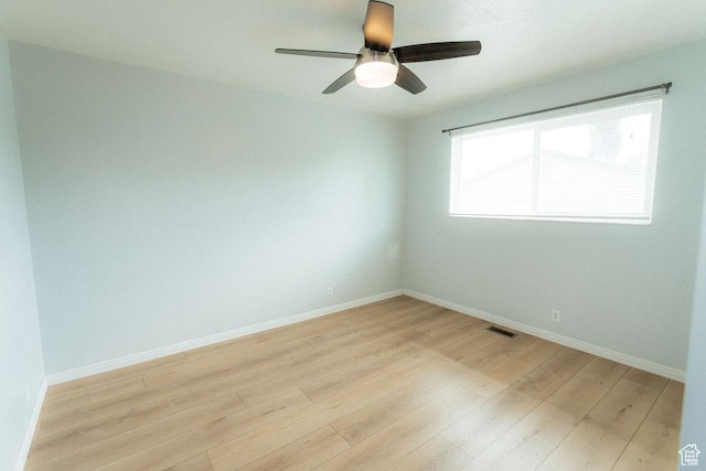 571 E Center St, Kaysville, UT 84037 - unfurnished room with light wood finished floors and a ceiling fan
