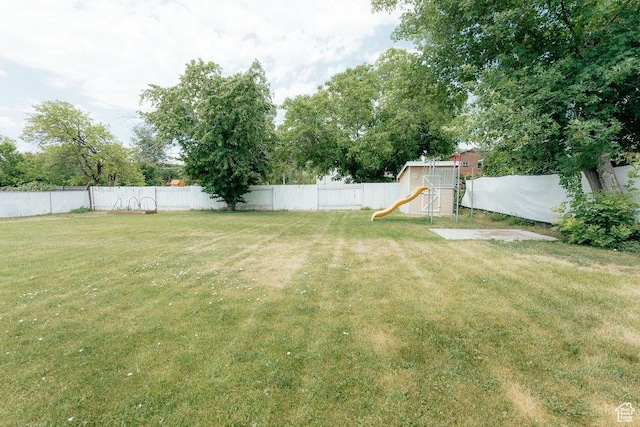 571 E Center St, Kaysville, UT 84037 - fenced backyard with a playground