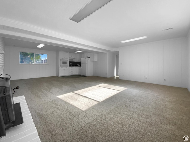1175 N 1100 W, West Bountiful, UT 84087 - unfurnished living room featuring carpet floors