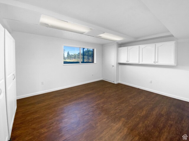 1175 N 1100 W, West Bountiful, UT 84087 - unfurnished bedroom with baseboards and dark wood-style flooring