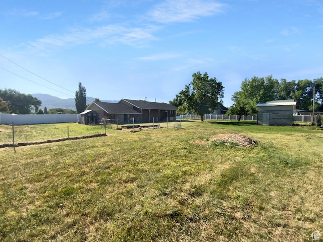1175 N 1100 W, West Bountiful, UT 84087 - view of yard with a mountain view