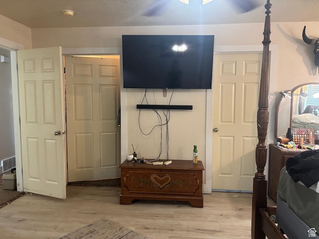 2673 S 2400 W, Weston, ID 83286 - bedroom with light wood-style flooring