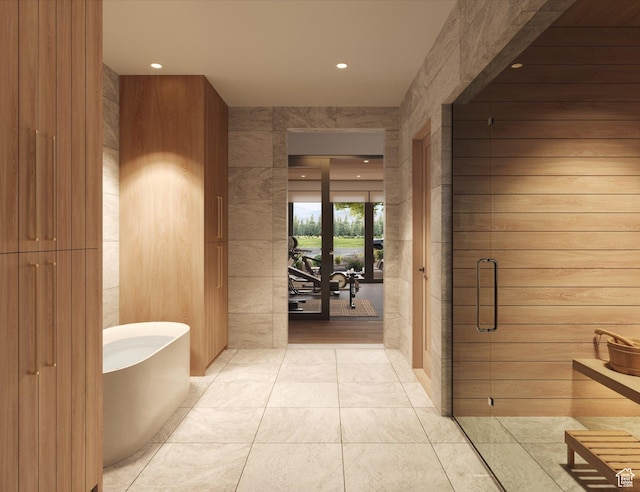 2225 Elk Meadows Cir, Woodland, UT 84036 - hall featuring recessed lighting
