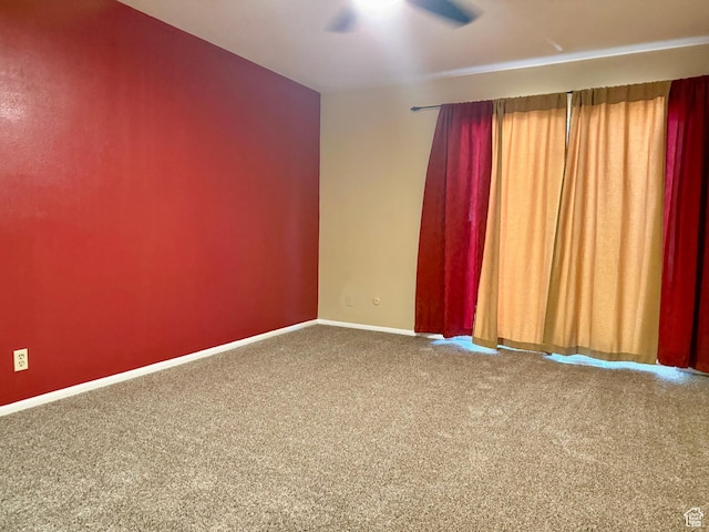 34 S El Dorado Pl, West Jordan, UT 84088 - empty room featuring carpet and ceiling fan