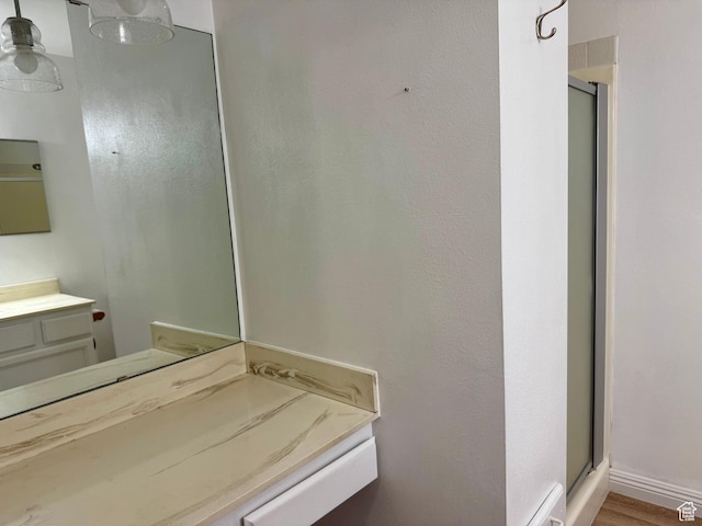 34 S El Dorado Pl, West Jordan, UT 84088 - full bathroom with a stall shower and vanity