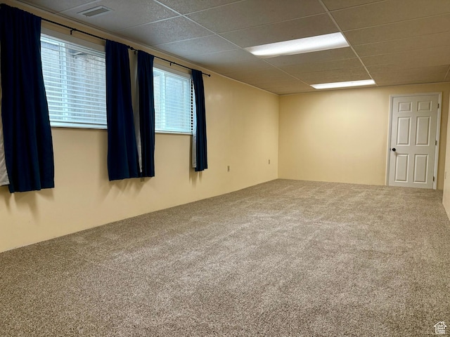 34 S El Dorado Pl, West Jordan, UT 84088 - carpeted empty room with a drop ceiling