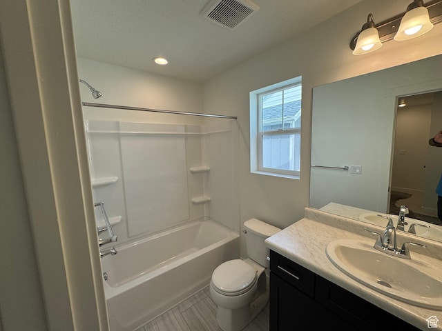 1668 N 1600 W Unit 128, Layton, UT 84041 - full bathroom featuring shower / tub combination, vanity, and recessed lighting