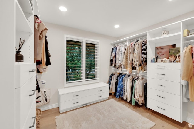 2345 E High Mountain Dr, Sandy, UT 84092 - walk in closet with light wood-style flooring