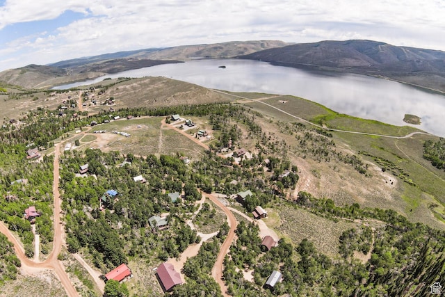 1922 N Corral Rd Unit 10, Scofield, UT 84526 - aerial view of property and surrounding area with a large body of water
