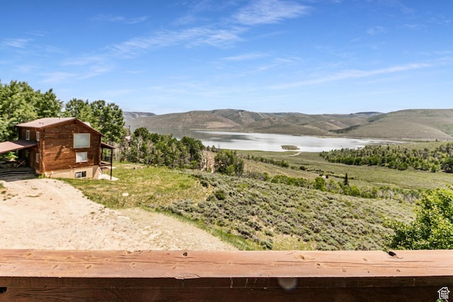 1922 N Corral Rd Unit 10, Scofield, UT 84526 - view of mountain backdrop featuring a nearby body of water