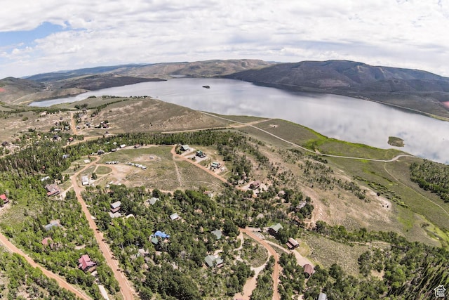 1922 N Corral Rd Unit 10, Scofield, UT 84526 - aerial overview of property's location with a water and mountain view