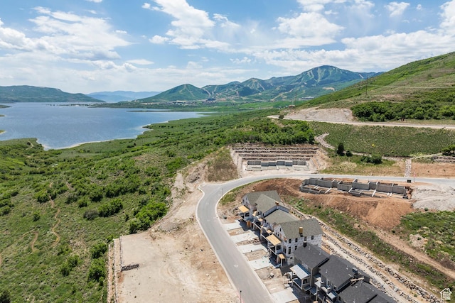392 W Ascent Dr Unit 255, Hideout, UT 84036 - aerial view of a water and mountain view