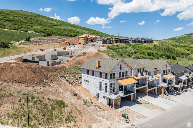 392 W Ascent Dr Unit 255, Hideout, UT 84036 - aerial perspective of suburban area with a mountainous background