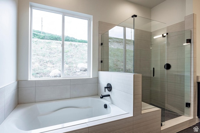 392 W Ascent Dr Unit 255, Hideout, UT 84036 - full bath with a stall shower and a garden tub