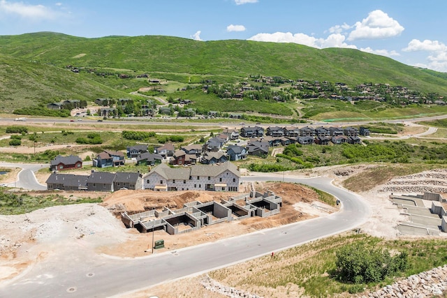 392 W Ascent Dr Unit 255, Hideout, UT 84036 - aerial view of residential area featuring a mountainous background