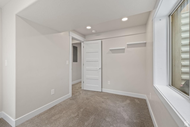 6959 S Adventure Way, West Jordan, UT 84081 - unfurnished bedroom featuring carpet floors, recessed lighting, and a closet