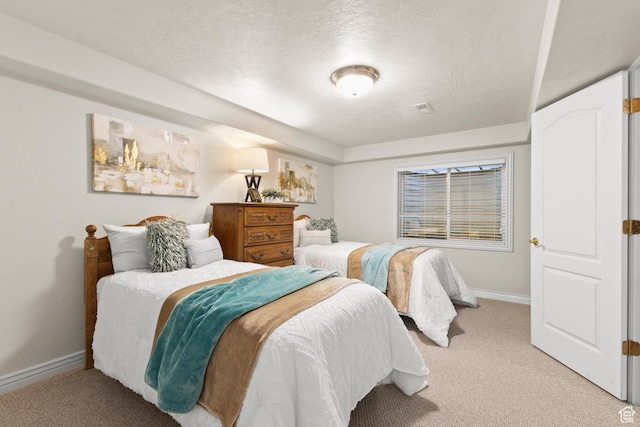 11863 S Cottage Side Way, Draper, UT 84020 - bedroom featuring light carpet and a textured ceiling