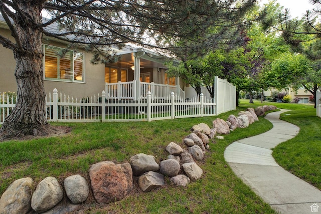 11863 S Cottage Side Way, Draper, UT 84020 - fenced front yard featuring covered porch