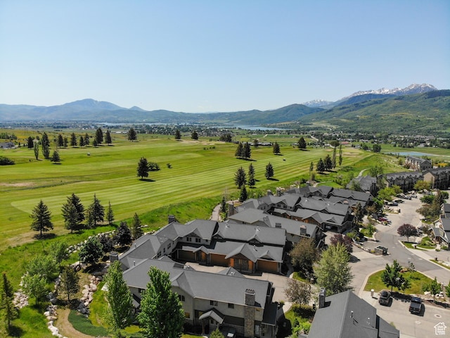 5176 E Fairview Loop Unit C505, Eden, UT 84310 - bird's eye view of mountains and a golf club