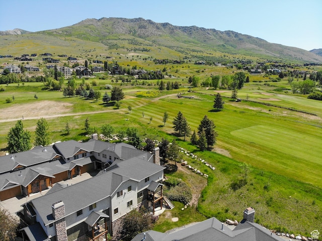 5176 E Fairview Loop Unit C505, Eden, UT 84310 - aerial view of mountains and a golf course