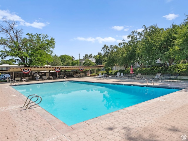 1150 E 2700 S Unit 50G, Salt Lake City, UT 84106 - community pool with a patio