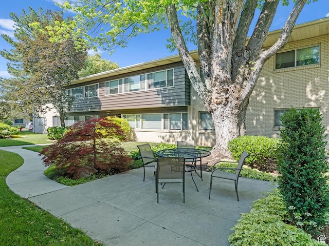 1150 E 2700 S Unit 50G, Salt Lake City, UT 84106 - view of patio / terrace featuring outdoor dining space