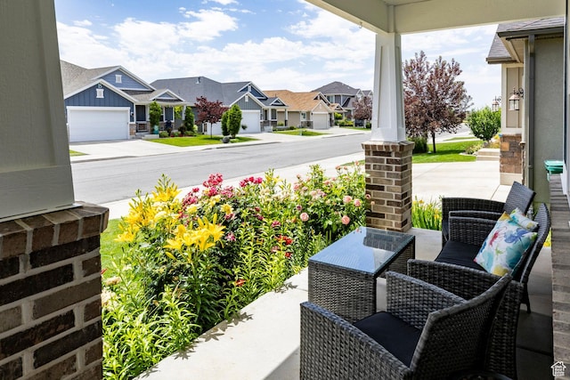 2402 W 525 S, Layton, UT 84041 - covered porch with a residential view