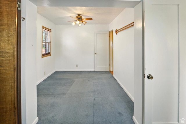 1743 N 250 W, Sunset, UT 84015 - carpeted spare room featuring ceiling fan and baseboards