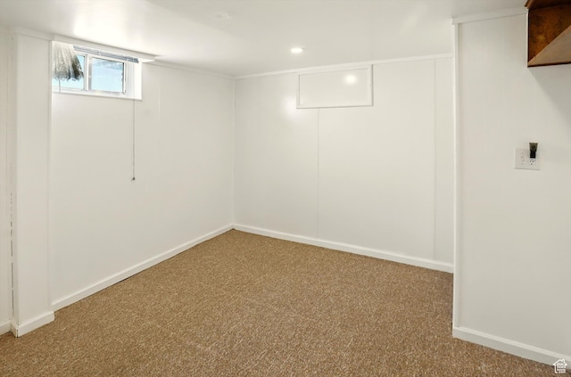 1743 N 250 W, Sunset, UT 84015 - below grade area featuring carpet flooring and recessed lighting
