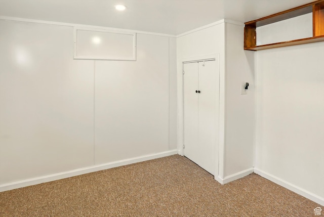 1743 N 250 W, Sunset, UT 84015 - finished below grade area featuring carpet flooring and recessed lighting