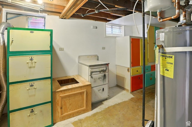 1743 N 250 W, Sunset, UT 84015 - basement with electric water heater