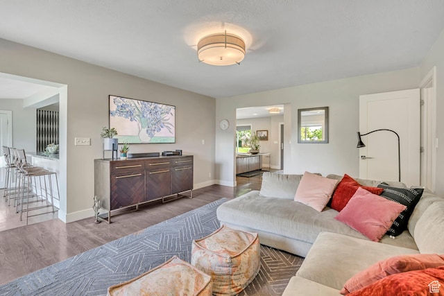 2241 E Melodie Ann Way, Holladay, UT 84124 - living room featuring wood finished floors