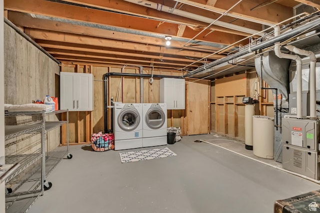 2241 E Melodie Ann Way, Holladay, UT 84124 - unfinished below grade area featuring separate washer and dryer and a water softener system