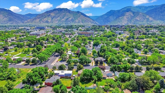 871 N 400 E, Logan, UT 84321 - aerial view of mountains