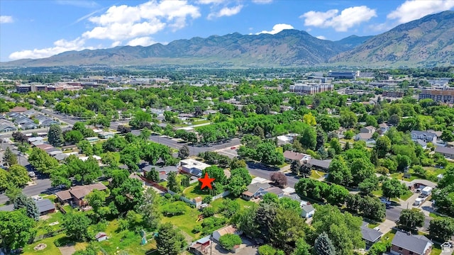 871 N 400 E, Logan, UT 84321 - drone / aerial view of a mountainous background
