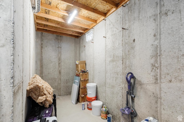 981 E Pebble Creek Rd, Smithfield, UT 84335 - view of unfinished below grade area