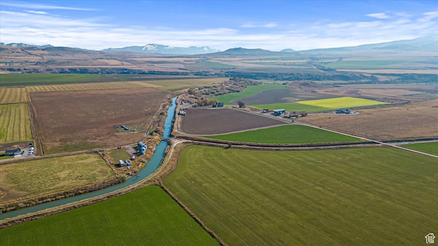 210 S 100 E, Fielding, UT 84311 - aerial view of sparsely populated area featuring a mountain backdrop