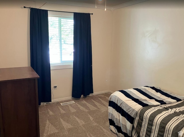 12900 S 2200 W, Riverton, UT 84065 - carpeted bedroom with multiple windows and ornamental molding