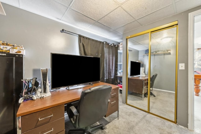 615 W 1080 S, Tooele, UT 84074 - carpeted office space with a drop ceiling