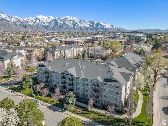 1205 E Privet Dr S Unit 101, Cottonwood Heights, UT 84121 - drone / aerial view of a mountain backdrop