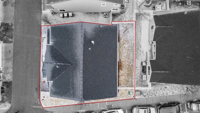 5001 W Anegada Ln S, Herriman, UT 84096 - view of subject property with property boundaries highlighted