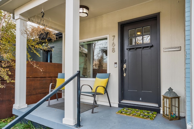 768 E 800 S, Salt Lake City, UT 84102 - property entrance featuring covered porch