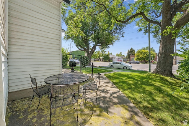 921 E 800 S, Salt Lake City, UT 84102 - view of patio featuring outdoor dining space