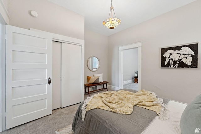 921 E 800 S, Salt Lake City, UT 84102 - bedroom featuring light colored carpet and a closet