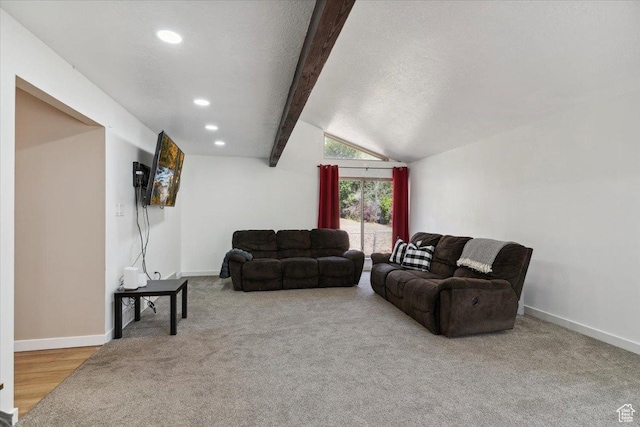 1260 E 2925 N, North Ogden, UT 84414 - living room with recessed lighting and carpet