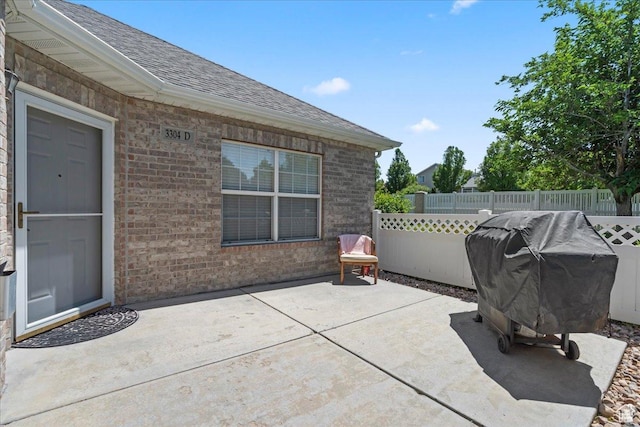 3304 S Hunter Villa Ln Unit D, West Valley City, UT 84128 - view of patio / terrace with area for grilling